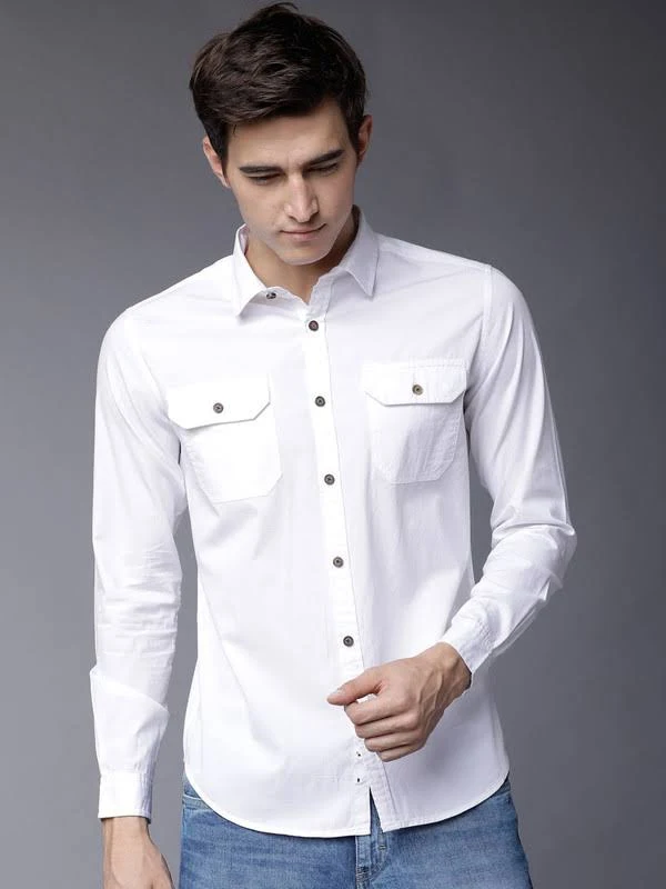 Men white shirts